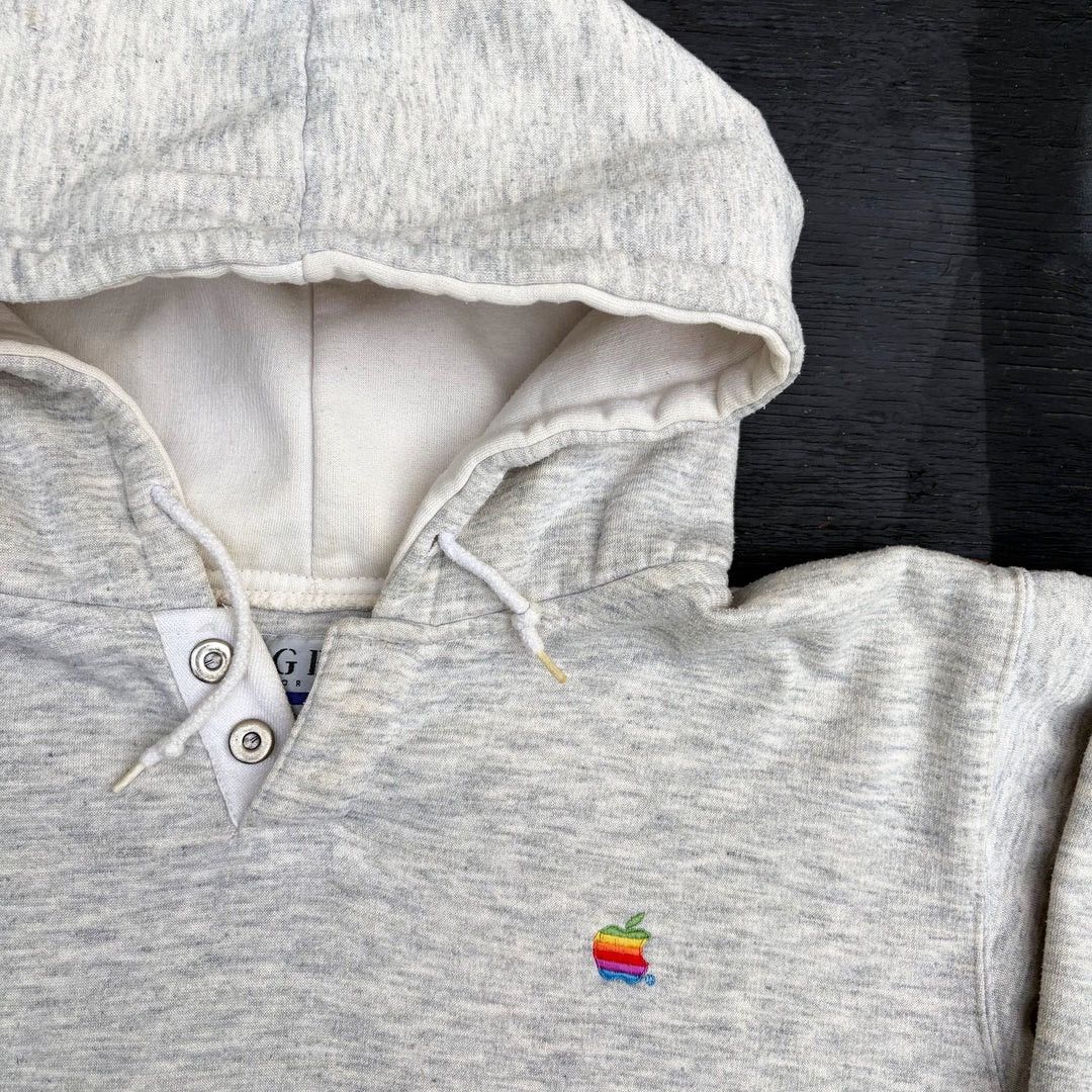 Apple Apple Computer 1990 90s Vintage Logo Rare Macintosh Hoodie Size US S / EU 44-46 / 1 - 2 Thumbnail