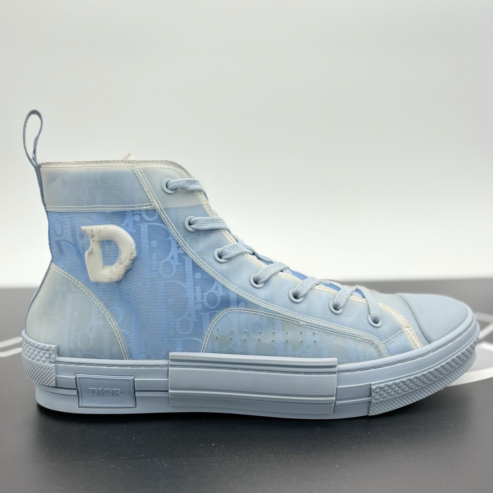 Daniel Arsham × Dior Dior B23 X Daniel Arsham High ' Light Blue ' | ONLY WORN 3x Size US 12 / EU 45 - 2 Thumbnail