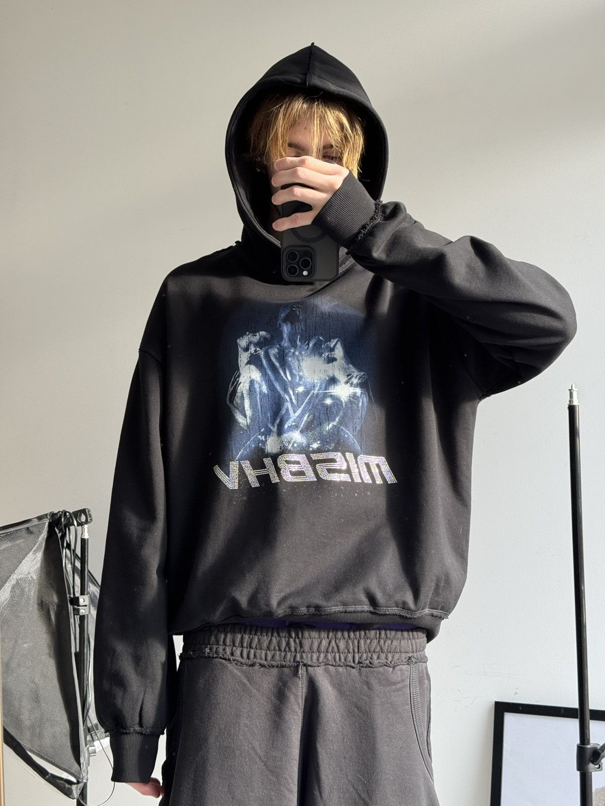 Misbhv MISBHV Print Shyne Boxy Fit Hoodie Size US M / EU 48-50 / 2 - 8 Thumbnail