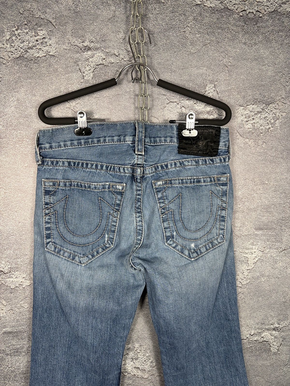 True Religion Vintage True Religion Denim Jeans Bobby Big T USA Y2K Size US 32 / EU 48 - 3 Thumbnail