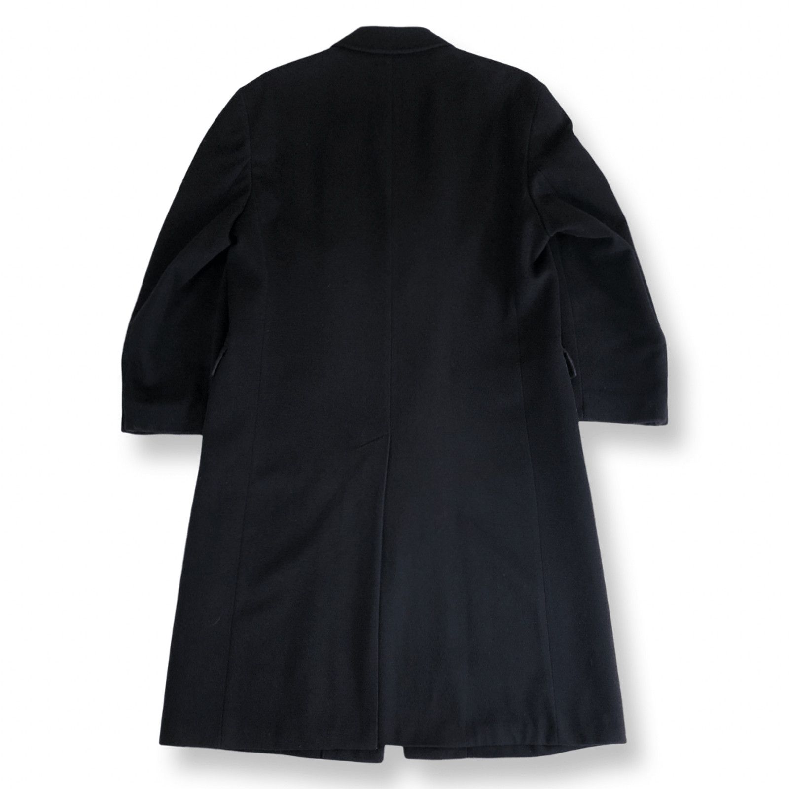 Yves Saint Laurent YSL Coat Сashmere Wool Dark Navy/ Black Size US L / EU 52-54 / 3 - 6 Thumbnail