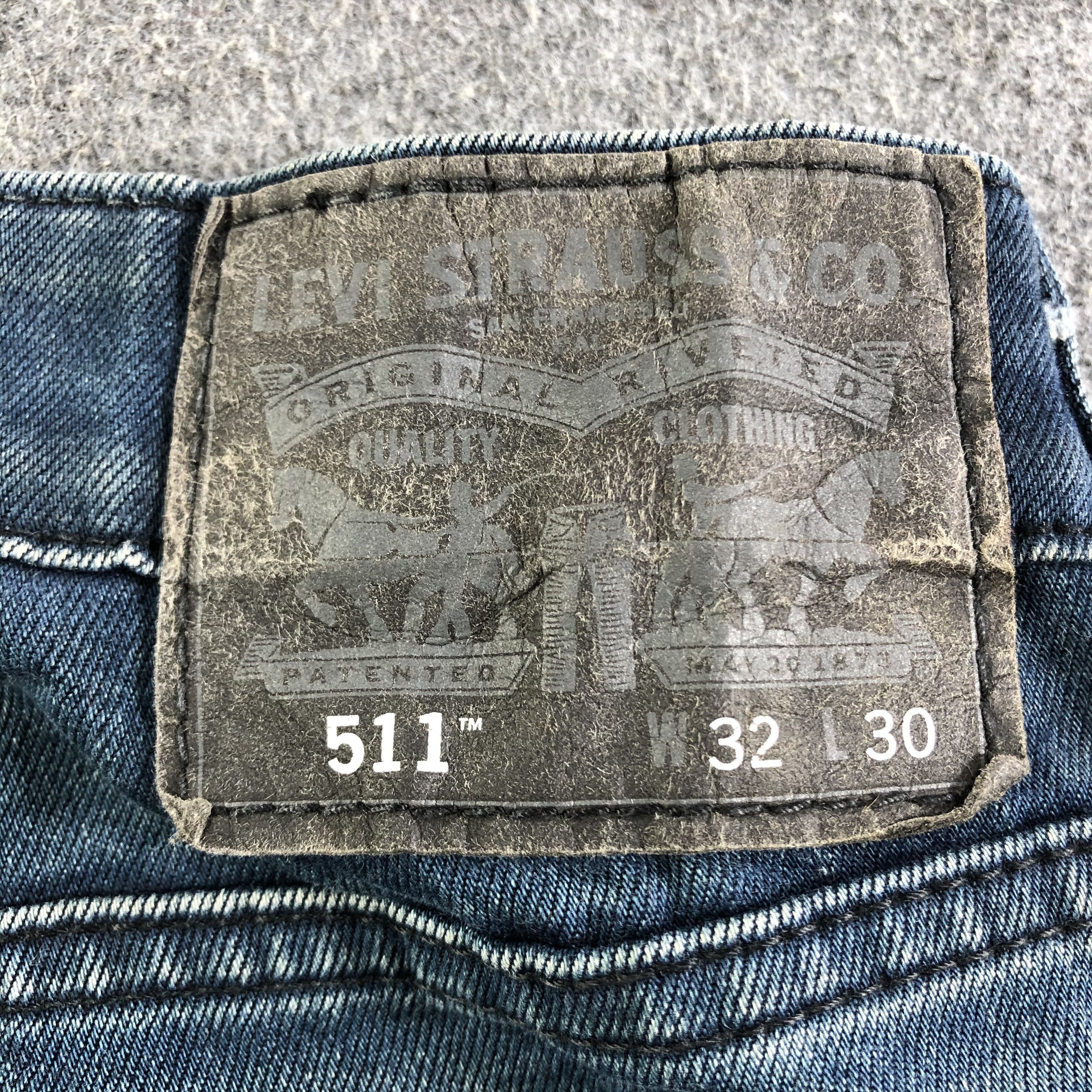 Levi's Vintage Blue Wash Levis 511 Jeans-J3040 Size US 33 - 5 Thumbnail