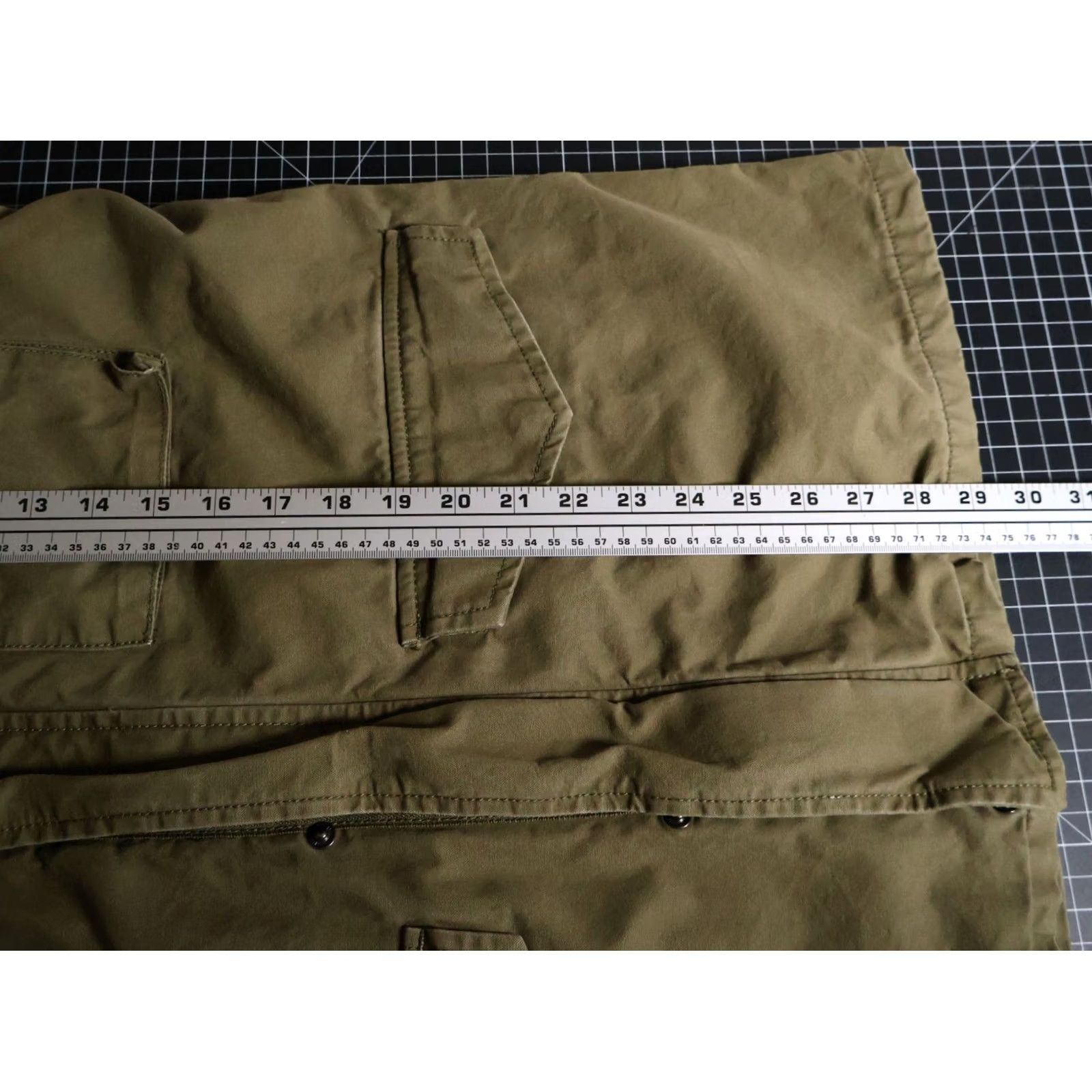 Lucky Brand Lucky Brand Military Field Jacket Mens Large Green Full Zip M-65 Regular Size US L / EU 52-54 / 3 - 6 Thumbnail