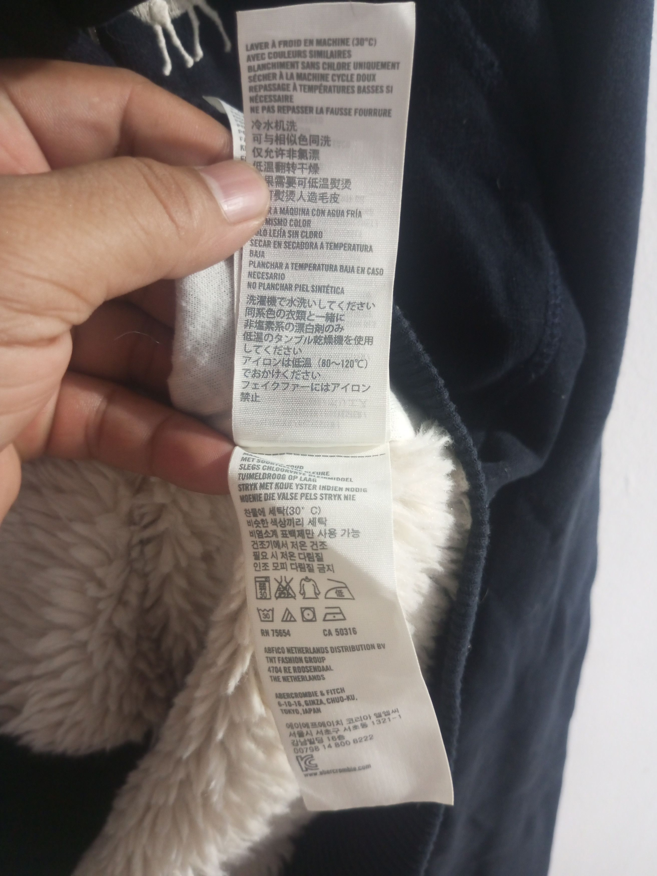 Abercrombie & Fitch Vintage abercrombie & Fitch sherpha fur hoodie Size US XS / EU 42 / 0 - 10 Thumbnail