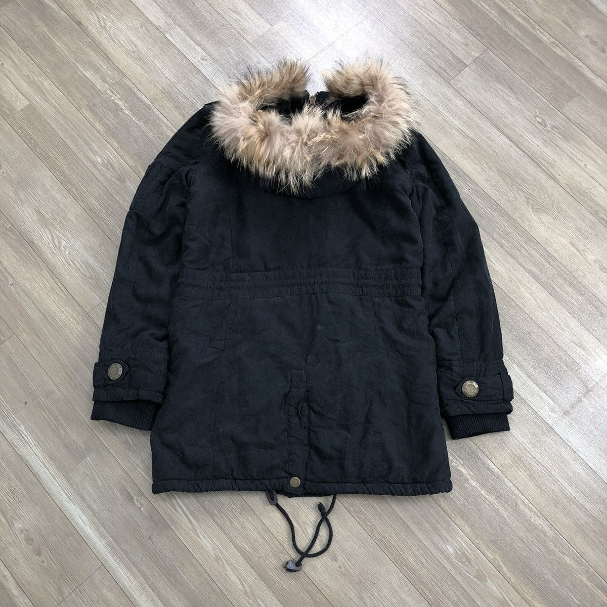 Le Grande Bleu (L.G.B.) 2000s Cecil McBee Mohair Opium Bondage Fur Bono Jacket Size US M / EU 48-50 / 2 - 22 Thumbnail