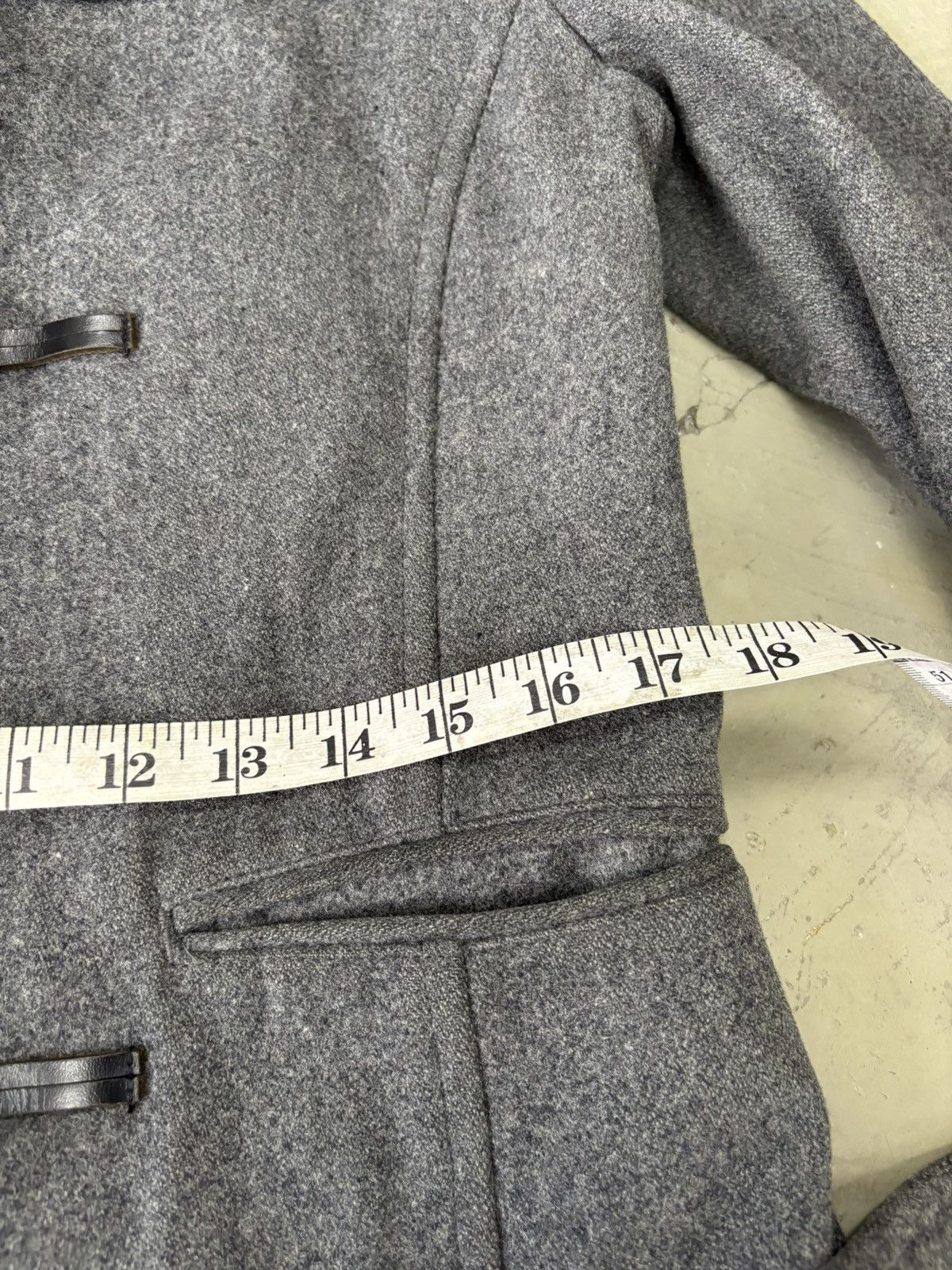 Designer × Katharine Hamnett London Katharine Hamnett London Heavy Wool Duffle Coat Size US M / EU 48-50 / 2 - 19 Thumbnail