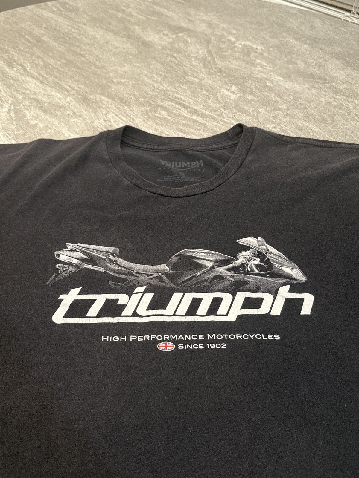 Other Triumph Motorcycles Racing British Performance Harley Shirt Size US XL / EU 56 / 4 - 2 Thumbnail