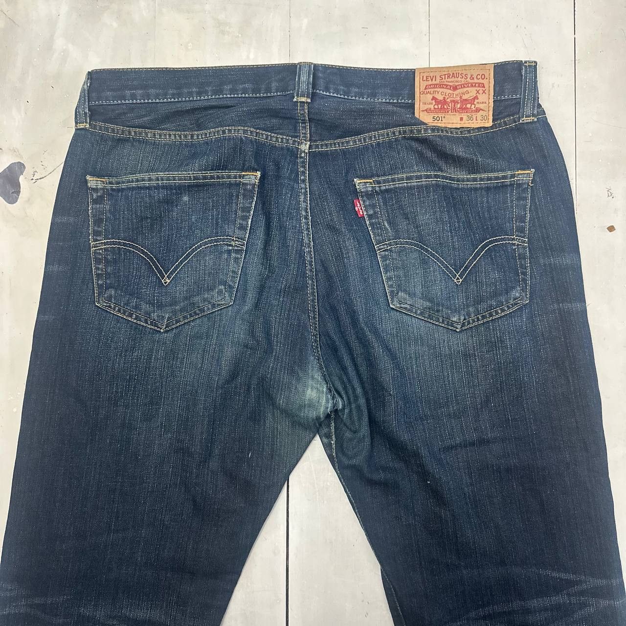 Levi's Jeans Levi's 501 Strauss&Co W36L30 Size US 30 / EU 46 - 3 Thumbnail