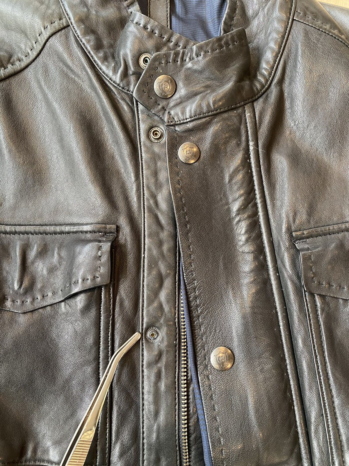Massimo Dutti Massimo Dutti Sheepskin Leather Jacket SizeL Size US L / EU 52-54 / 3 - 15 Thumbnail