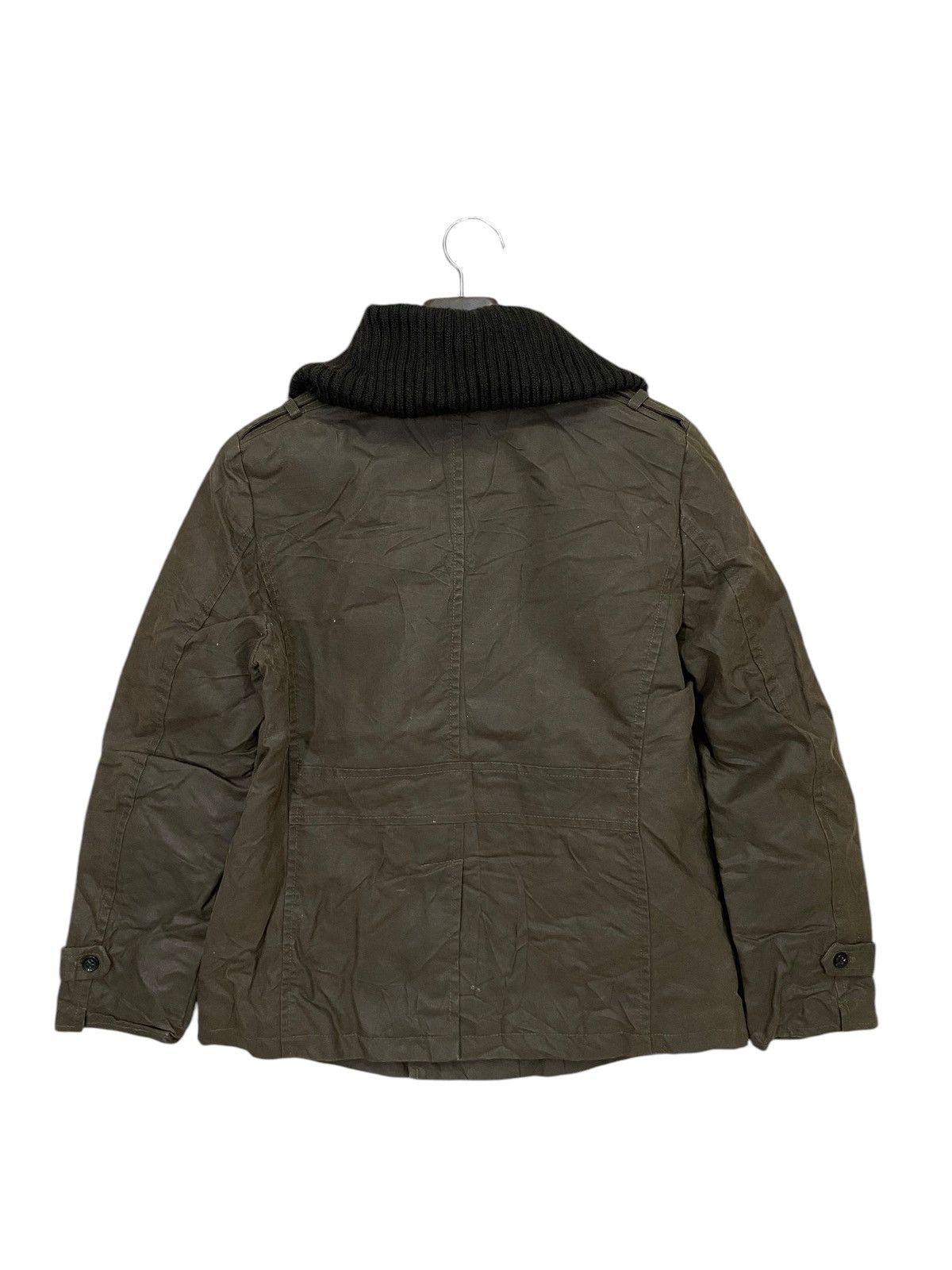 20471120 × Designer × Japanese Brand 291295=homme custom made waxed jacket rider sz2 Size US M / EU 48-50 / 2 - 4 Thumbnail