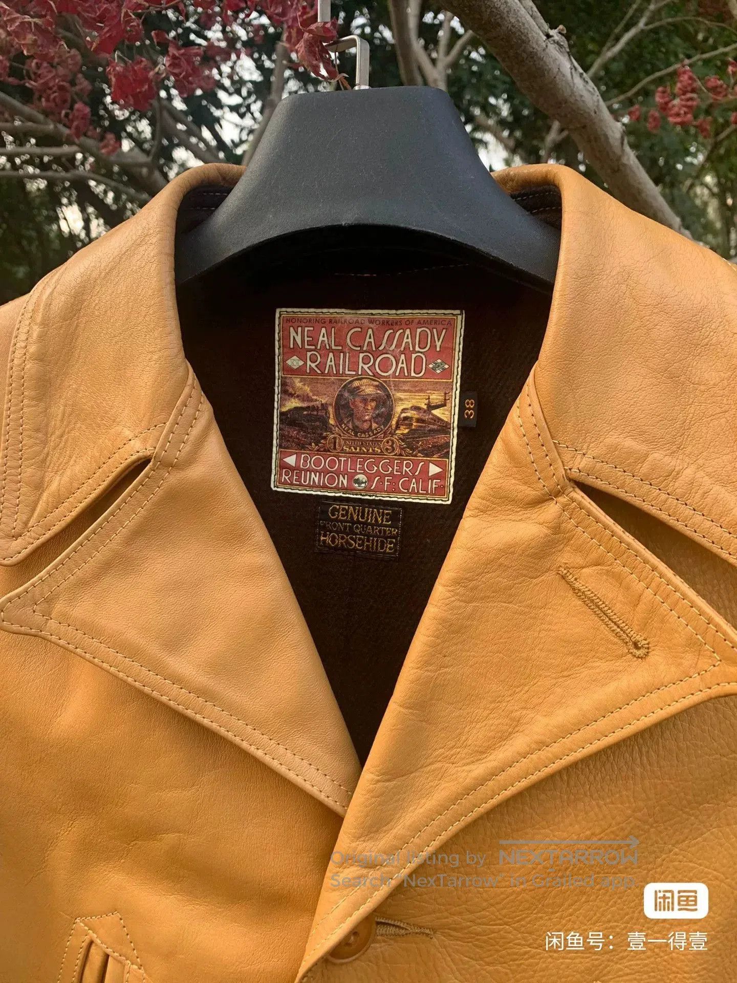 Freewheelers Freewheelers Leather Jacket in Brown. Size US M / EU 48-50 / 2 - 4 Thumbnail