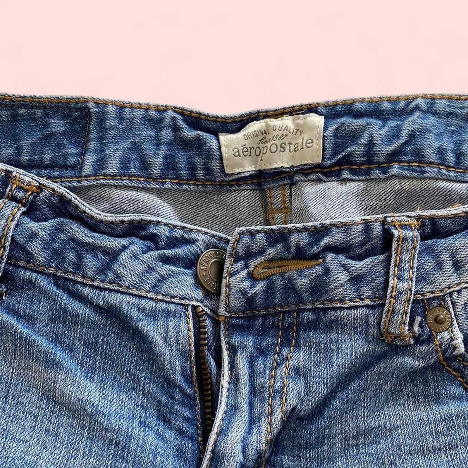Aeropostale Low rise, straight leg- Aeropostale blue jeans Size 27" / US 4 / IT 40 - 2 Thumbnail
