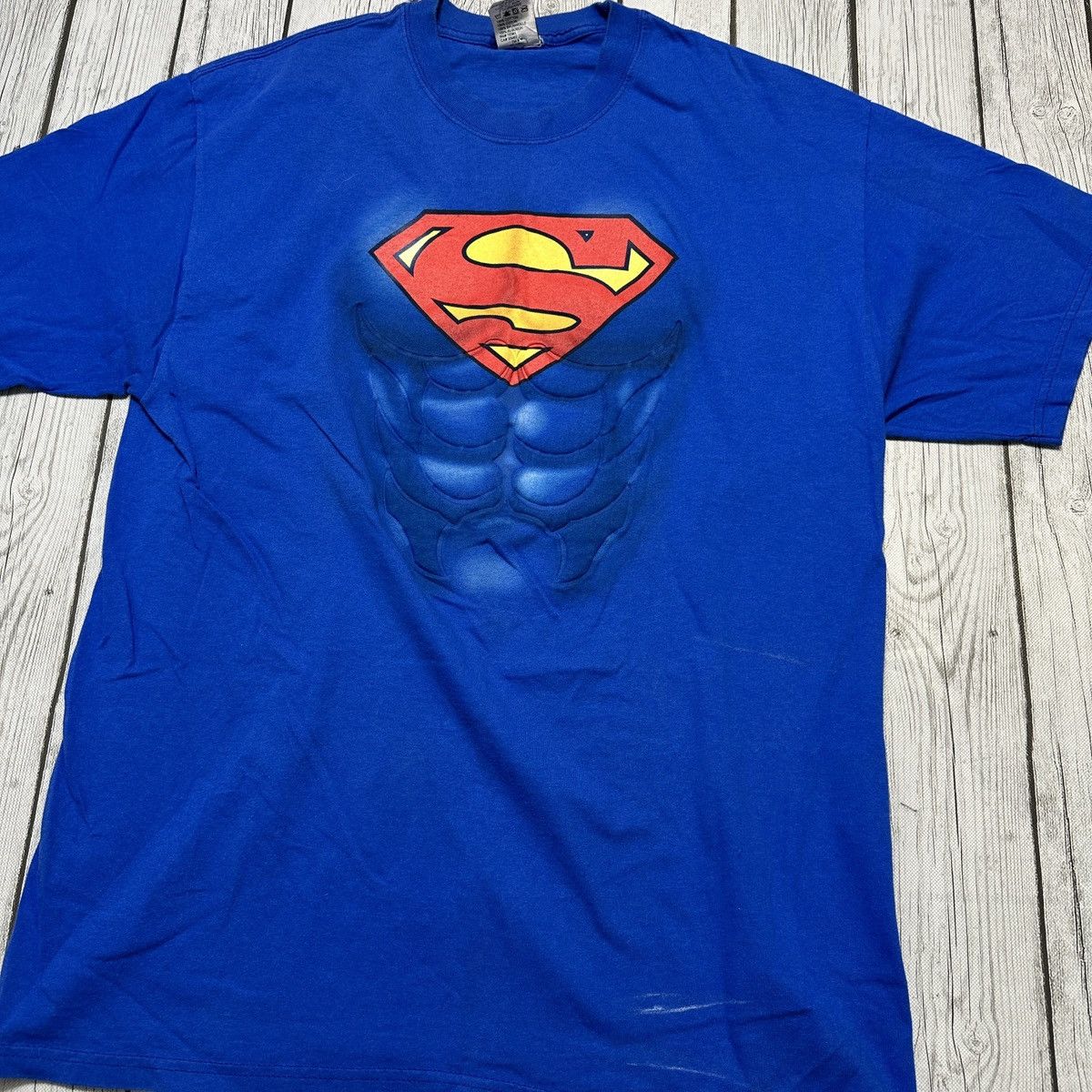 DC Comics × Vintage × Warner Bros Vintage Superman tee Size US L / EU 52-54 / 3 - 3 Thumbnail