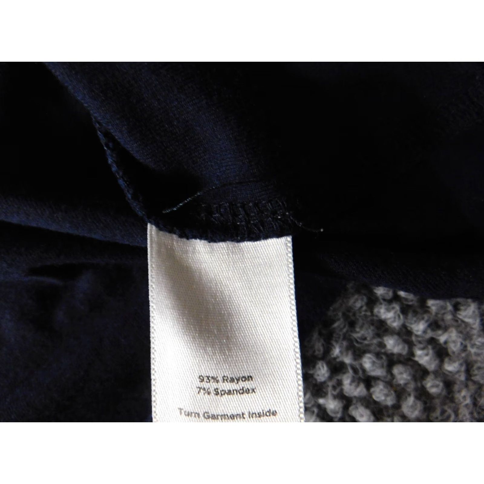 Talbots Talbots Womens Blouse S Blue Crew Neck Short Sleeve Solid Rayon Spandex Pullover Casual Classic Buttondetails Women Shirt Size S / US 4 / IT 40 - 6 Thumbnail