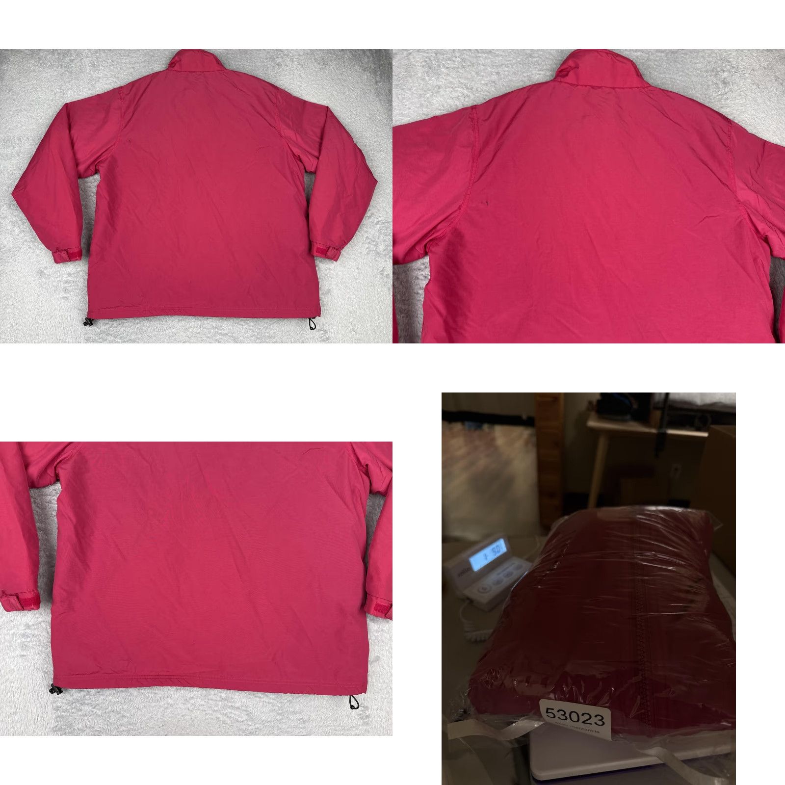 Vintage Cabela's Jacket Mens XL Pink Windbreaker Full Zip Fleece Lined Nylon Pockets Hiking Outdoor Size US XL / EU 56 / 4 - 9 Thumbnail