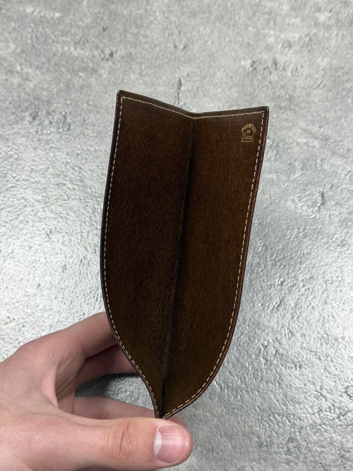 Gucci Vjntage Gucci Wallet 80s Retro Monogram Style Rare Size ONE SIZE - 5 Thumbnail