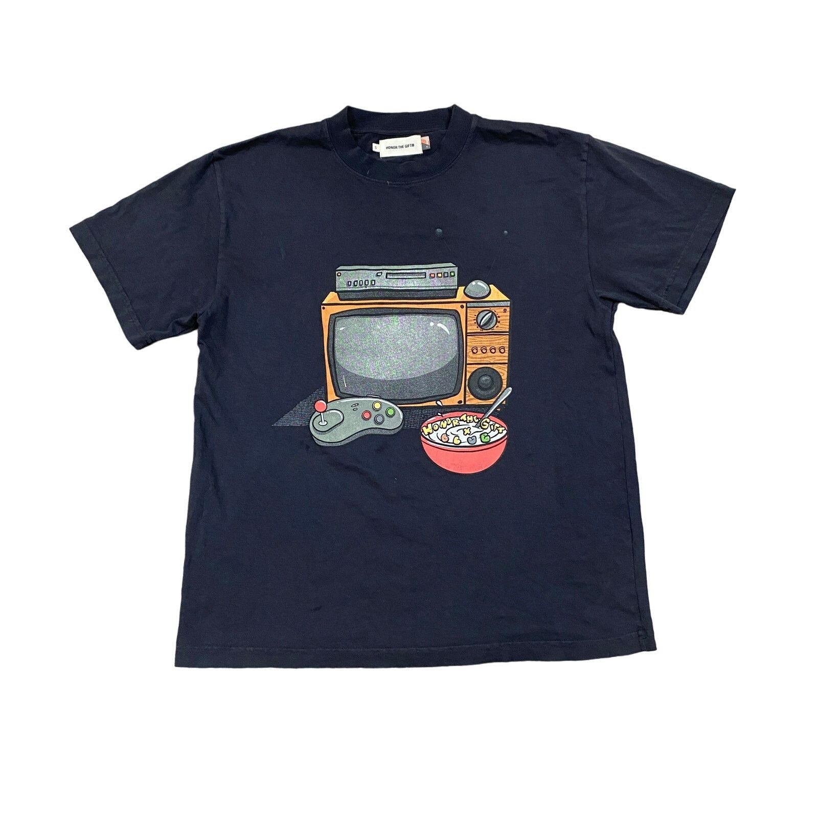 Complex × Honor the Gift Honor the Gift x Blue The Great ComplexCon TV Gamer Shirt Sm Size US S / EU 44-46 / 1 - 1 Thumbnail