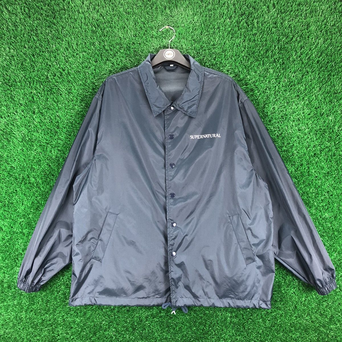 Warner Bros 2006 Warner Bros Supernatural Drama Coach Nylon Jacket Size US XXL / EU 58 / 5 - 1 Thumbnail