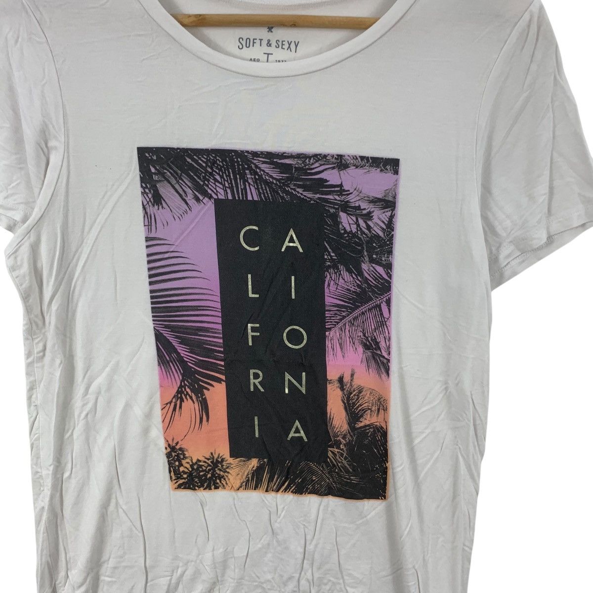 American Eagle Outfitters AMERICAN EAGLE CALIFORNIA Soft Sexy Outfitters Tee Shirt Size M / US 6-8 / IT 42-44 - 6 Thumbnail
