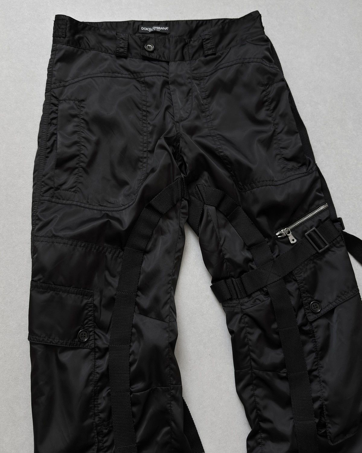 Dolce & Gabbana FW 2003 Dolce & Gabbana Parachute Bondage Pants Size US 30 / EU 46 - 5 Thumbnail
