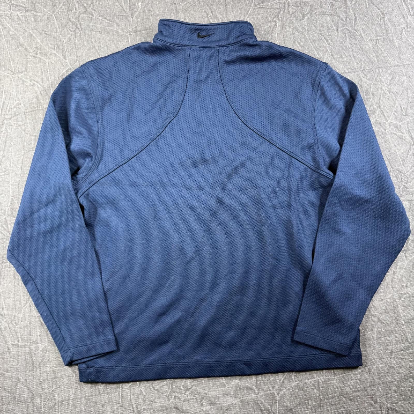 Nike Nike Sweater Men's L Blue Golf Pullover 1/4 Zip 400099-469 Size US L / EU 52-54 / 3 - 6 Thumbnail