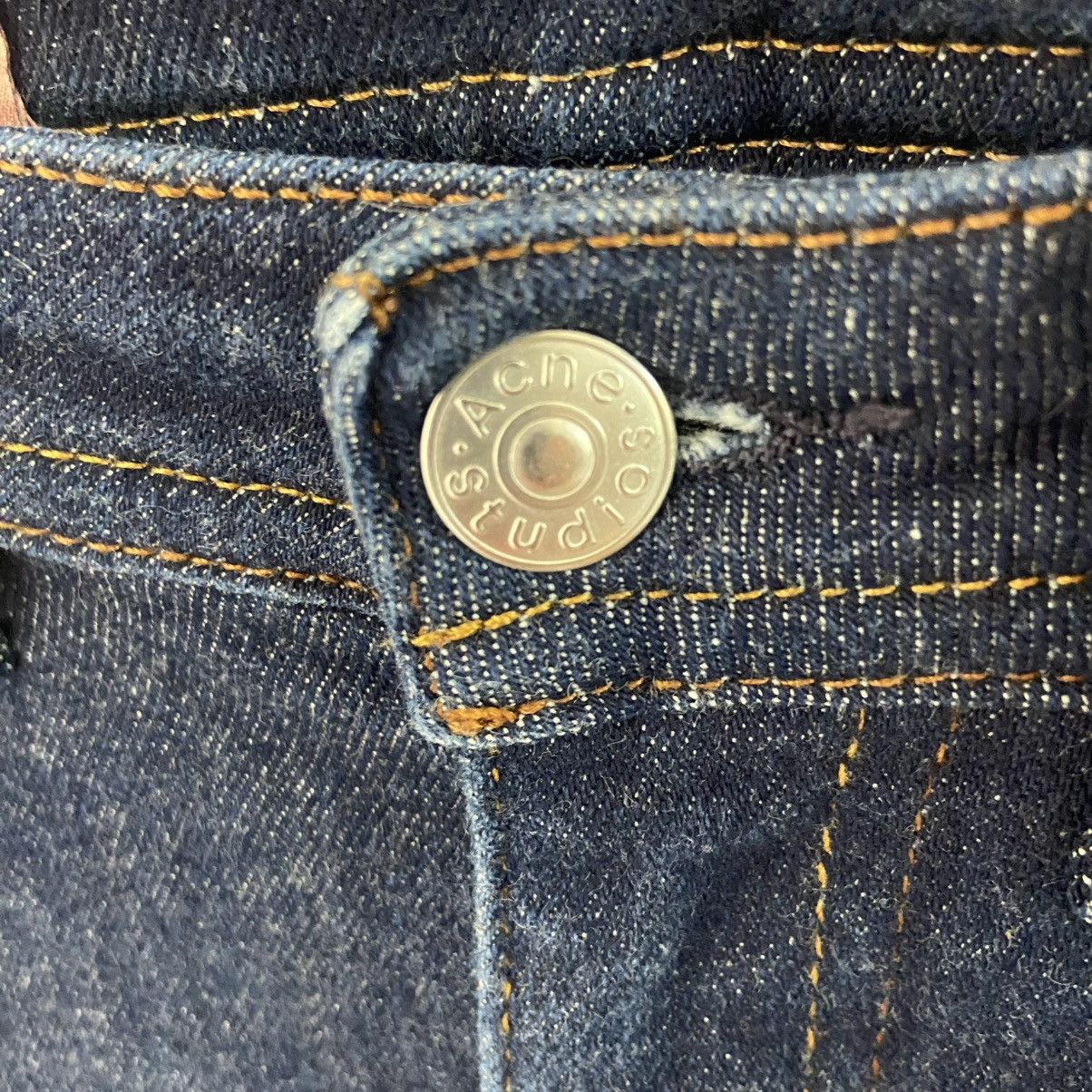 Acne Studios Acne Studios Peg Indigo High Rise Jeans | Size 25 Size 25" / US 0 / IT 36 - 9 Thumbnail