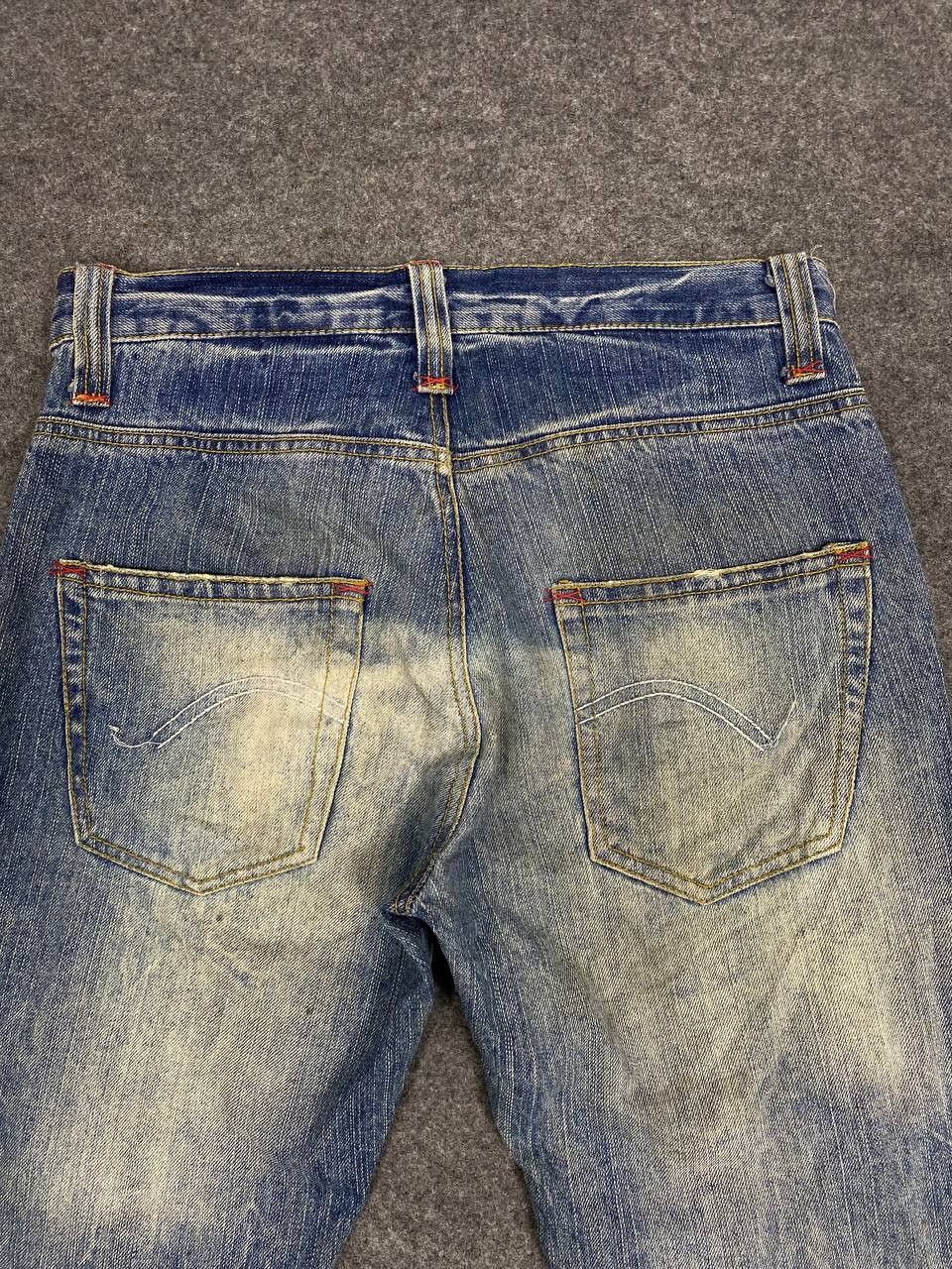 Japanese Brand japanese brand ankle cut distressed denim nice design Size US 32 / EU 48 - 3 Thumbnail