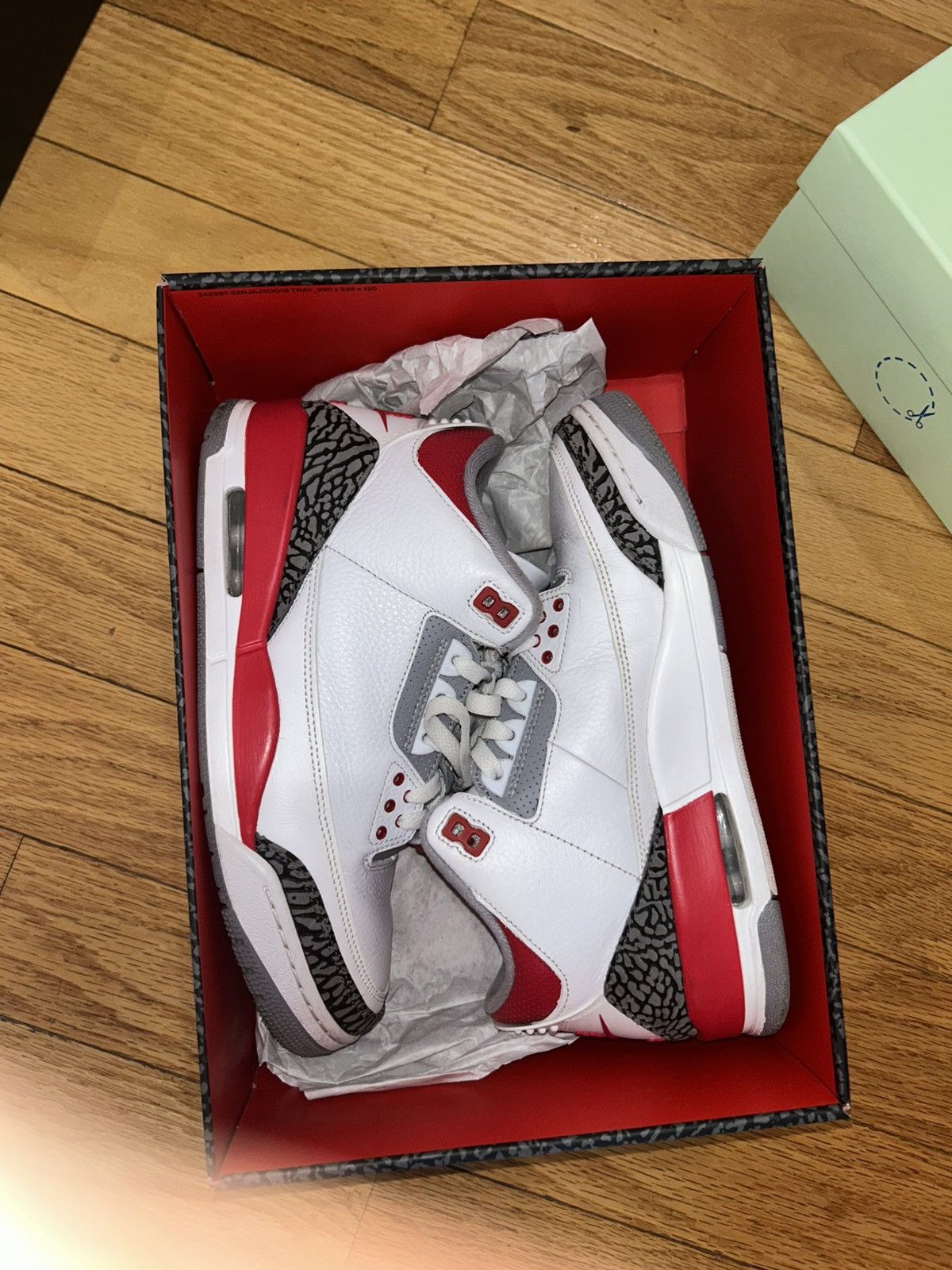 Jordan Brand Air Jordan 3 Fire Red Size US 9 / EU 42 - 7 Thumbnail