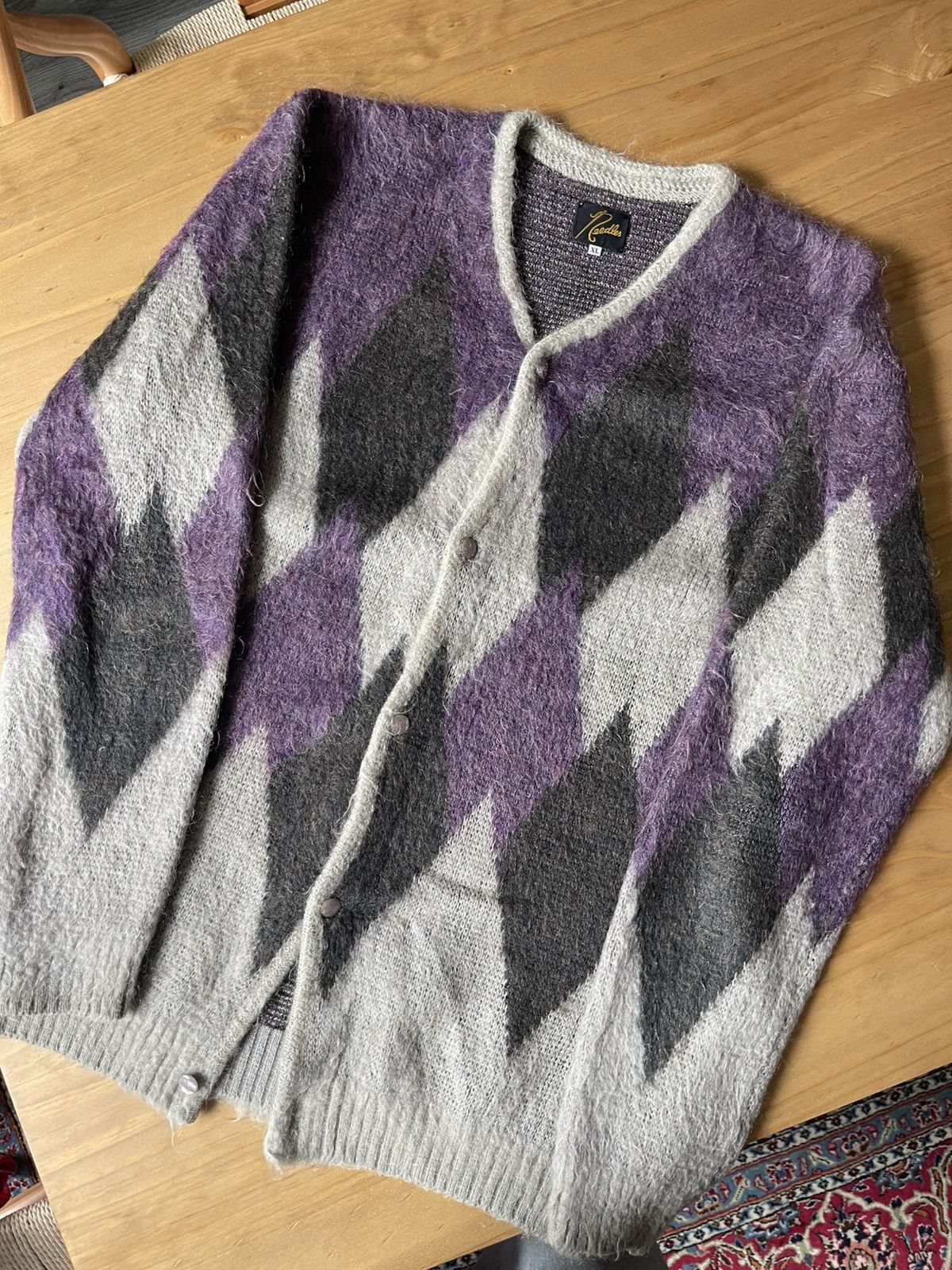 Needles Needles mohair knit cardigan Size US XL / EU 56 / 4 - 1 Thumbnail