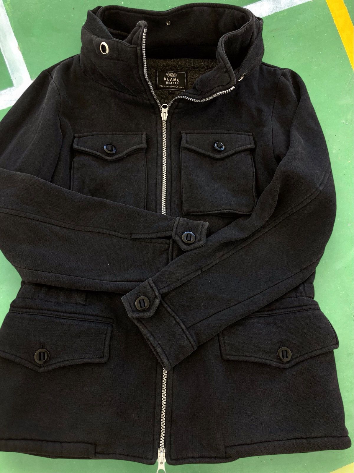 Beams Plus Beams Heart Bono multi pocket Jacket packable hood Size US L / EU 52-54 / 3 - 8 Thumbnail