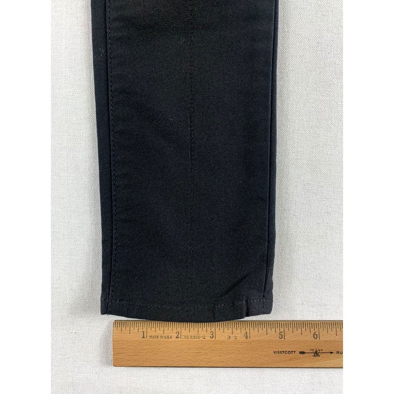 Bally AG Adriano Goldschmied The Ally Legging Womens 24R Black Size 42" / US 20 - 3 Thumbnail