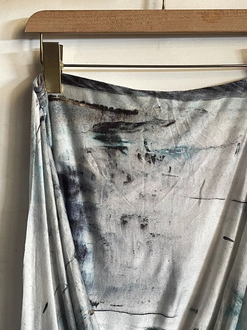 Helmut Lang HELMUT LANG sizeM Ink painting long dress Size 27" / US 4 / IT 40 - 3 Thumbnail