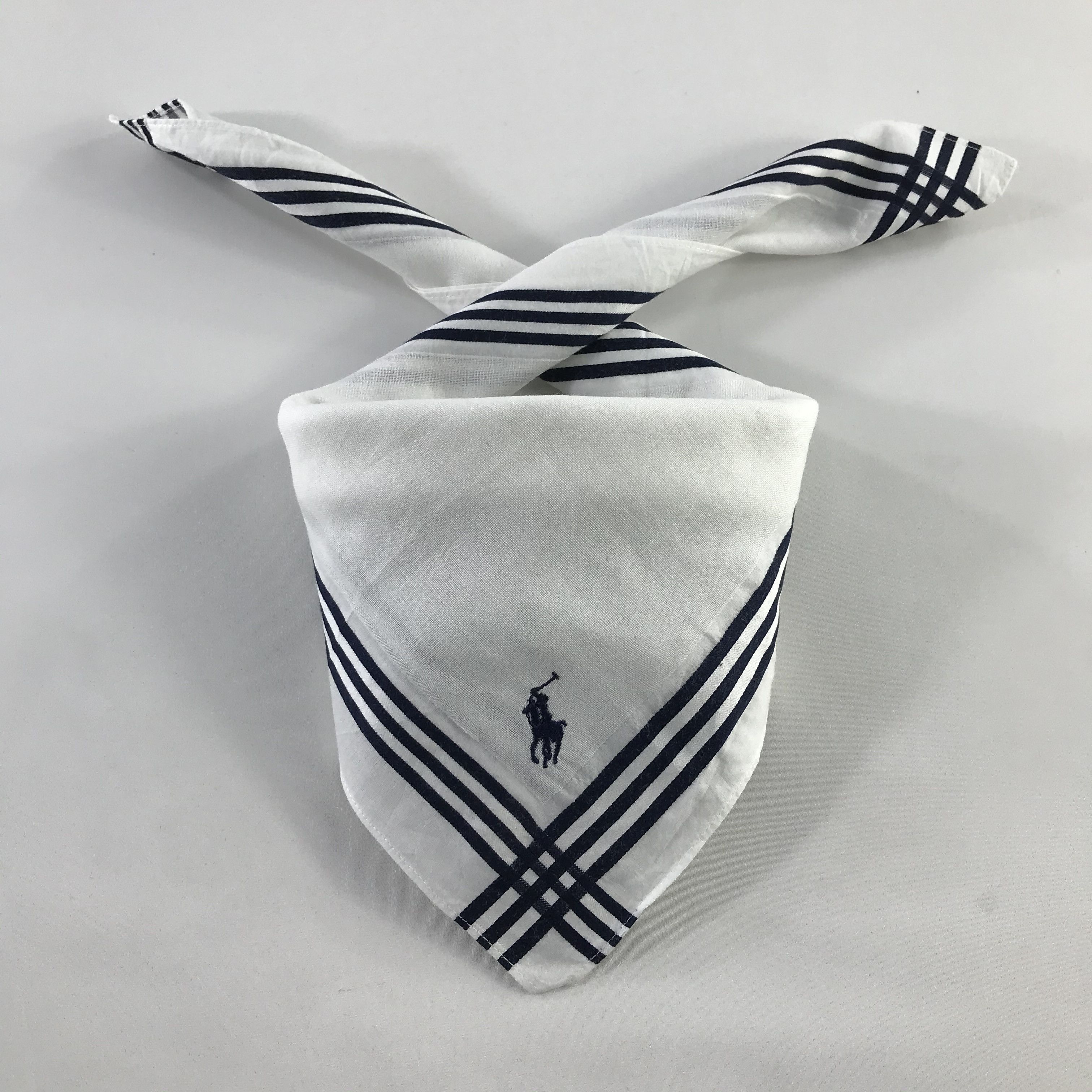 Polo Ralph Lauren × Vintage Polo Ralph Lauren Bandana / Handkerchief /Neckerchief -S1178 Size ONE SIZE - 3 Thumbnail