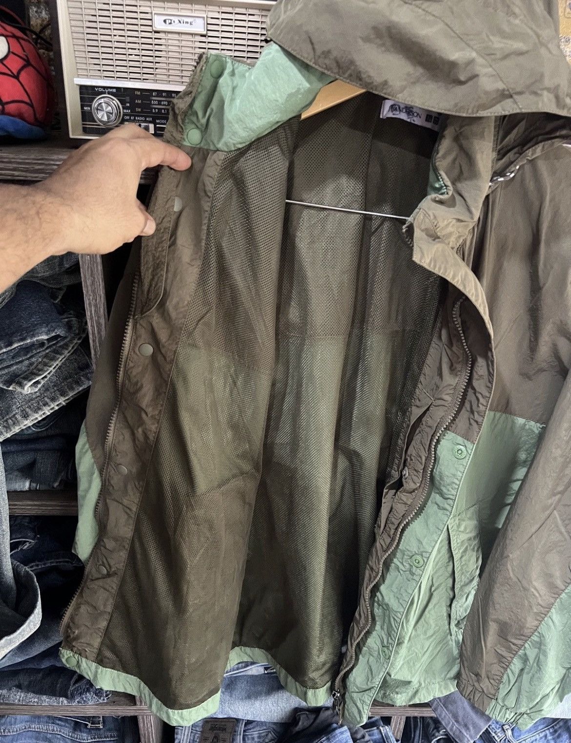 Japanese Brand 🔥J.W. Anderson x Uniqlo Two Tone Zipper Jacket Size US L / EU 52-54 / 3 - 11 Thumbnail