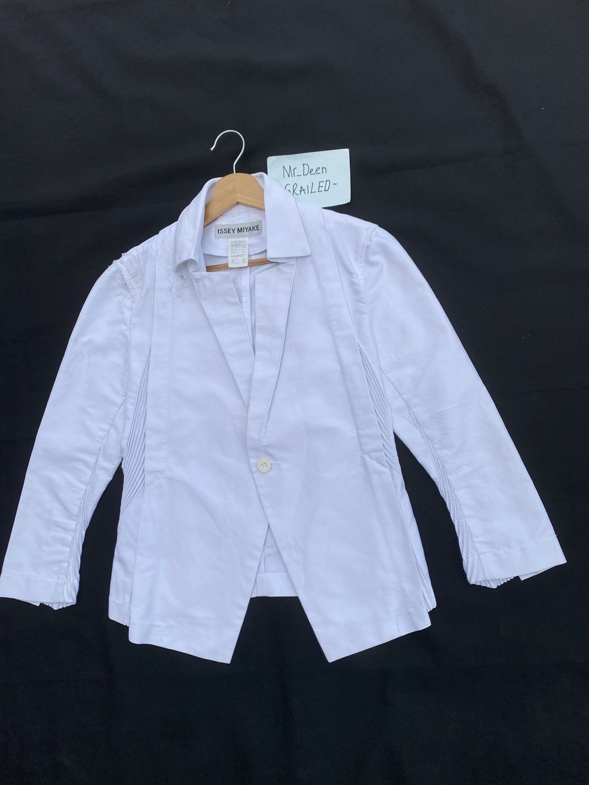 Issey Miyake Rare Vintage Issey Miyake Blazer Size 34R - 3 Thumbnail