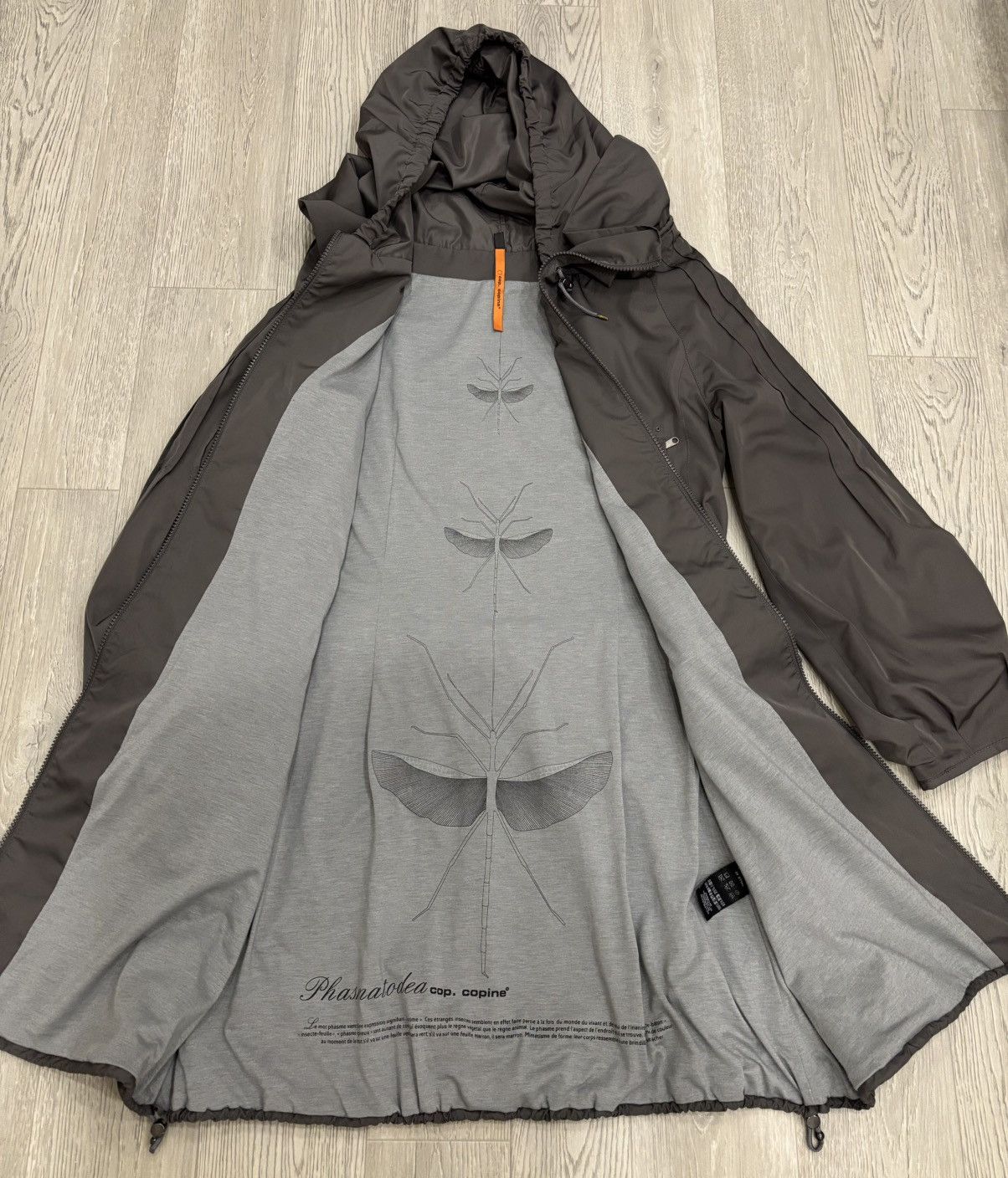 Cop Copine × Marithe + Francois Girbaud 00s Archive Cop Copine Avant Garde Hooded Jacket Size M / US 6-8 / IT 42-44 - 3 Thumbnail