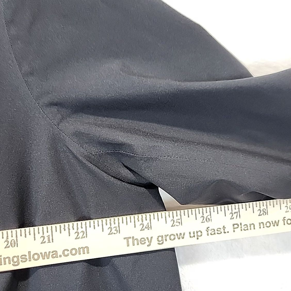Lands' End Lands' End Womens Plus Size 1X Black Water Resistant Outdoor Hooded Jacket F25040 Size XL / US 12-14 / IT 48-50 - 6 Thumbnail
