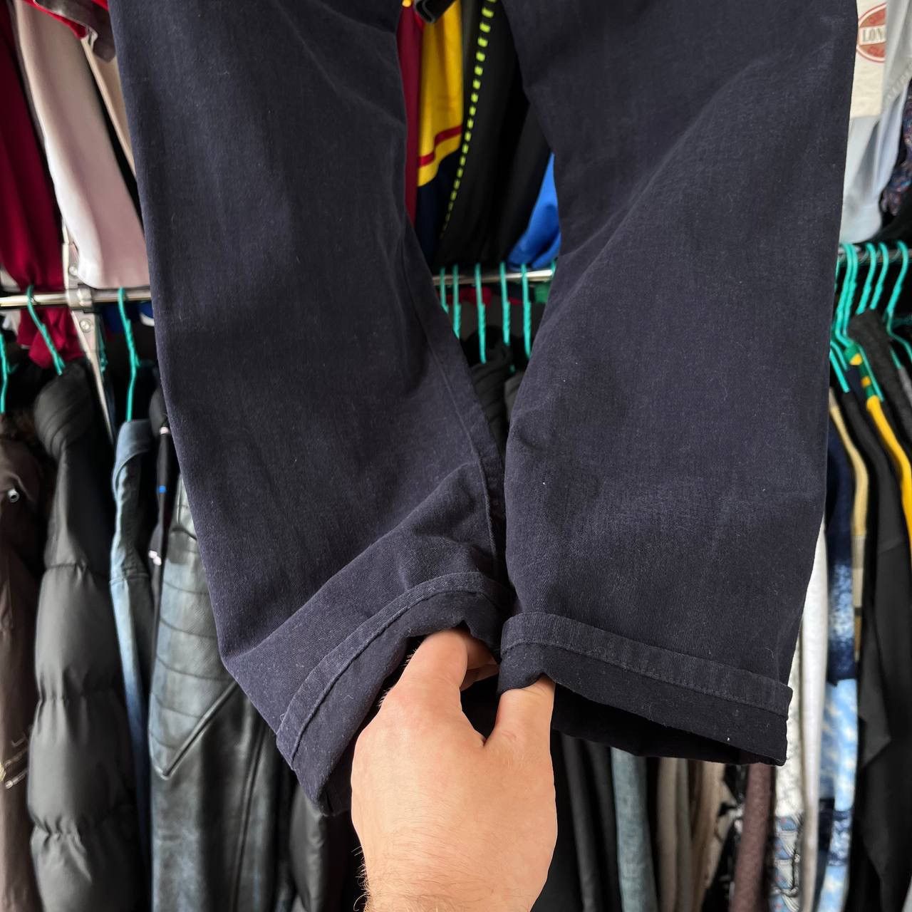 Armani × Designer × Vintage Vintage Armani Jeans Denim Navy Blue Pants Size 32 Size US 32 / EU 48 - 5 Thumbnail