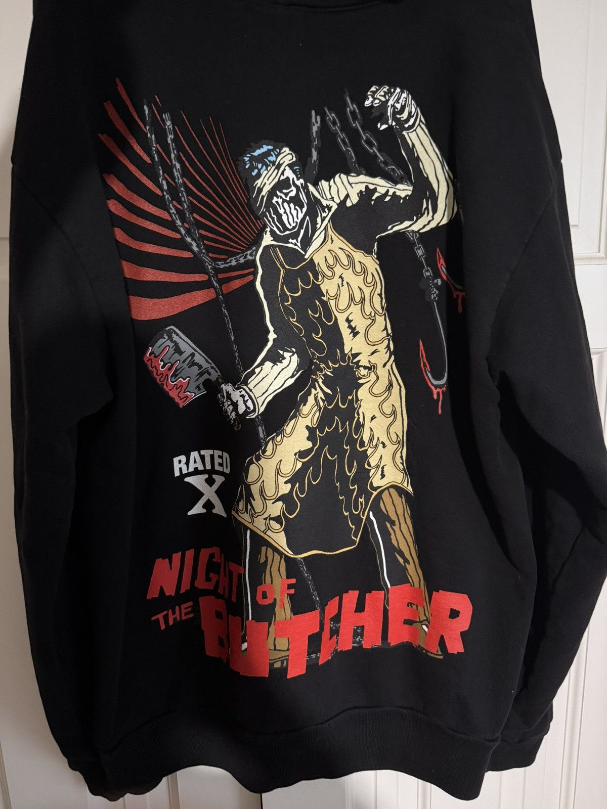 Warren Lotas Warren Lotas Black The Butcher Hoodie Size US XL / EU 56 / 4 - 3 Thumbnail