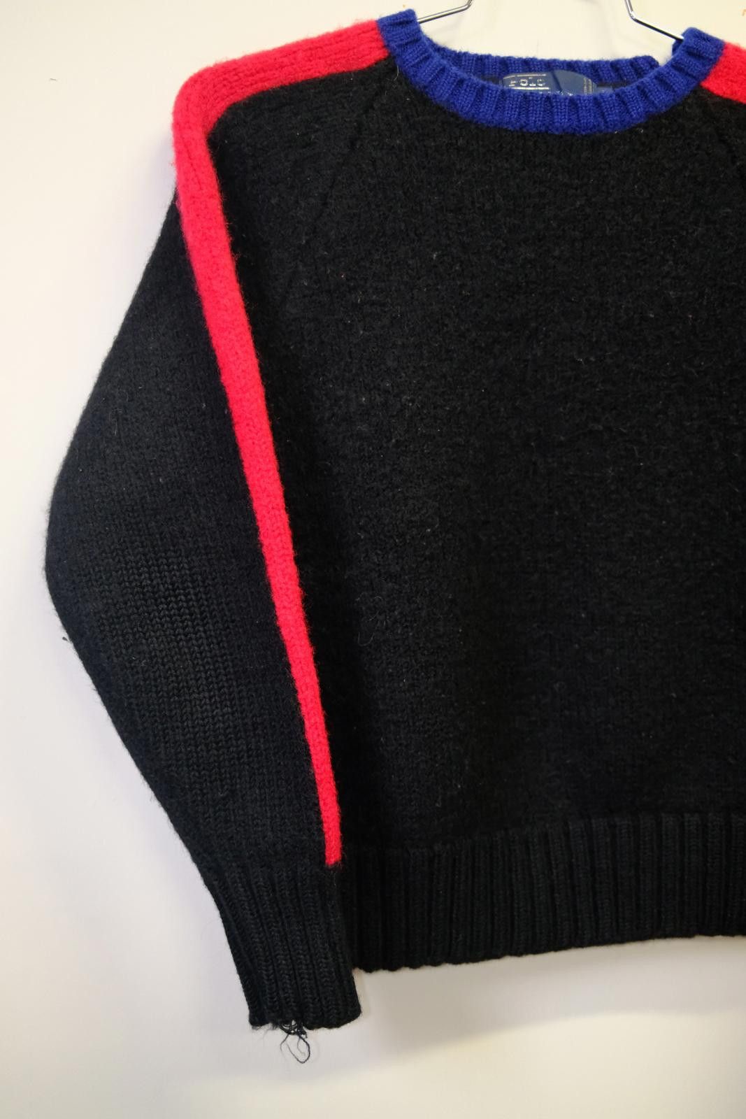 Polo Ralph Lauren 90's Polo Ralph Lauren Crest Logo Shoulder Sweater Size M / US 6-8 / IT 42-44 - 7 Thumbnail