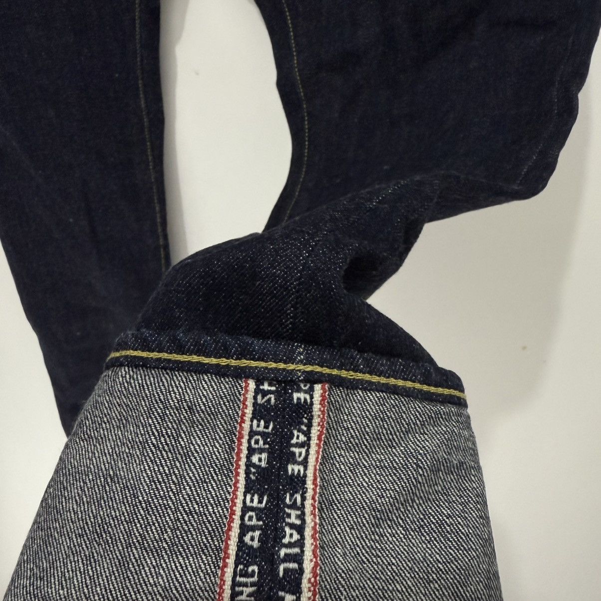 Bape Bape WGM Shark Denim Jeans Size US 32 / EU 48 - 8 Thumbnail