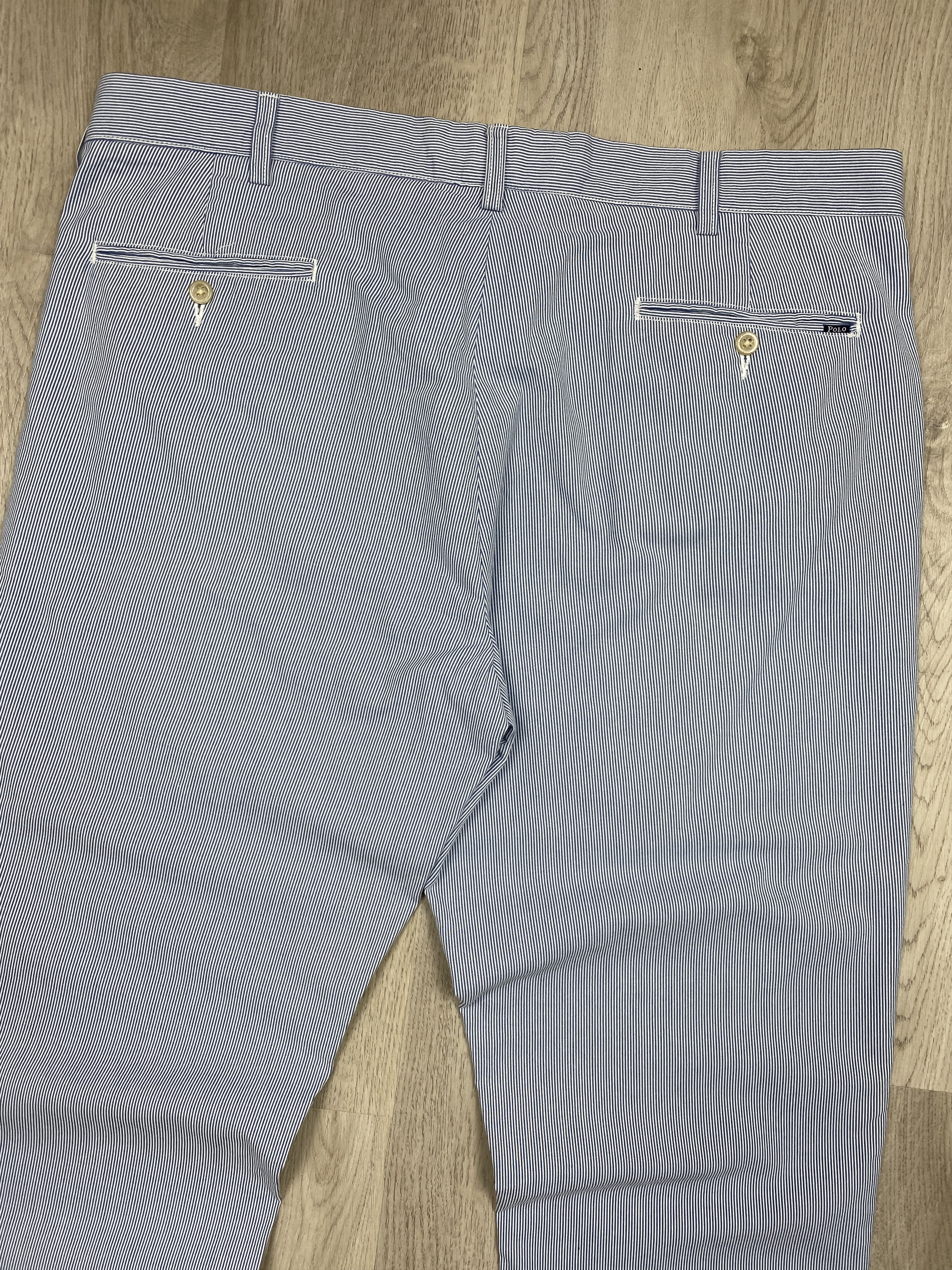 Polo Ralph Lauren × Ralph Lauren Polo Ralph Lauren Vintage Mens Striped Chino Pants Size US 38 / EU 54 - 10 Thumbnail