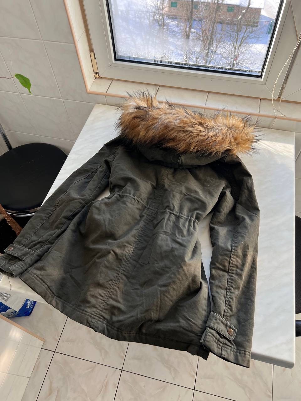 Diesel VINTAGE DIESEL FUR JACKET PARKA OLIVE KHAKI AVANT-GARDE Size M / US 6-8 / IT 42-44 - 17 Thumbnail