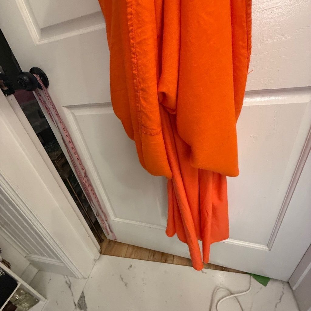 Saltwater Luxe Women's Saltwater Lux Dress, Small, Orange Size S / US 4 / IT 40 - 9 Thumbnail