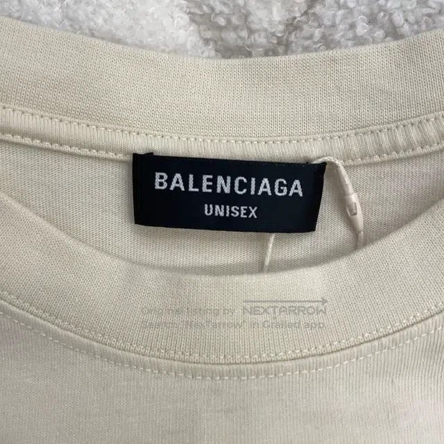 Balenciaga Balenciaga Beige Double B Short Sleeve Size US L / EU 52-54 / 3 - 3 Thumbnail