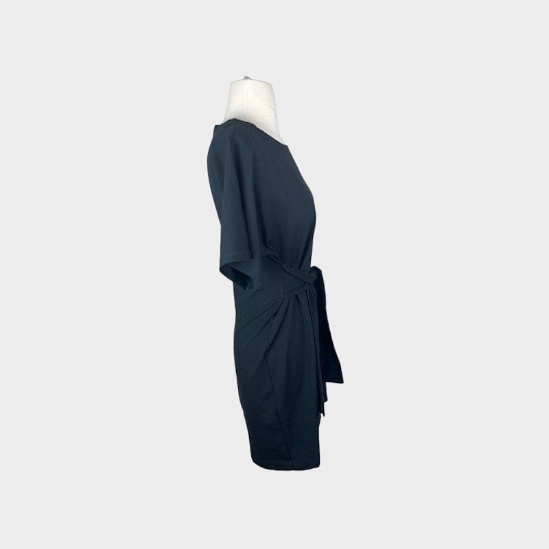 Express Express Tie Front Black Dolman Dress | XS Size XS / US 0-2 / IT 36-38 - 4 Thumbnail