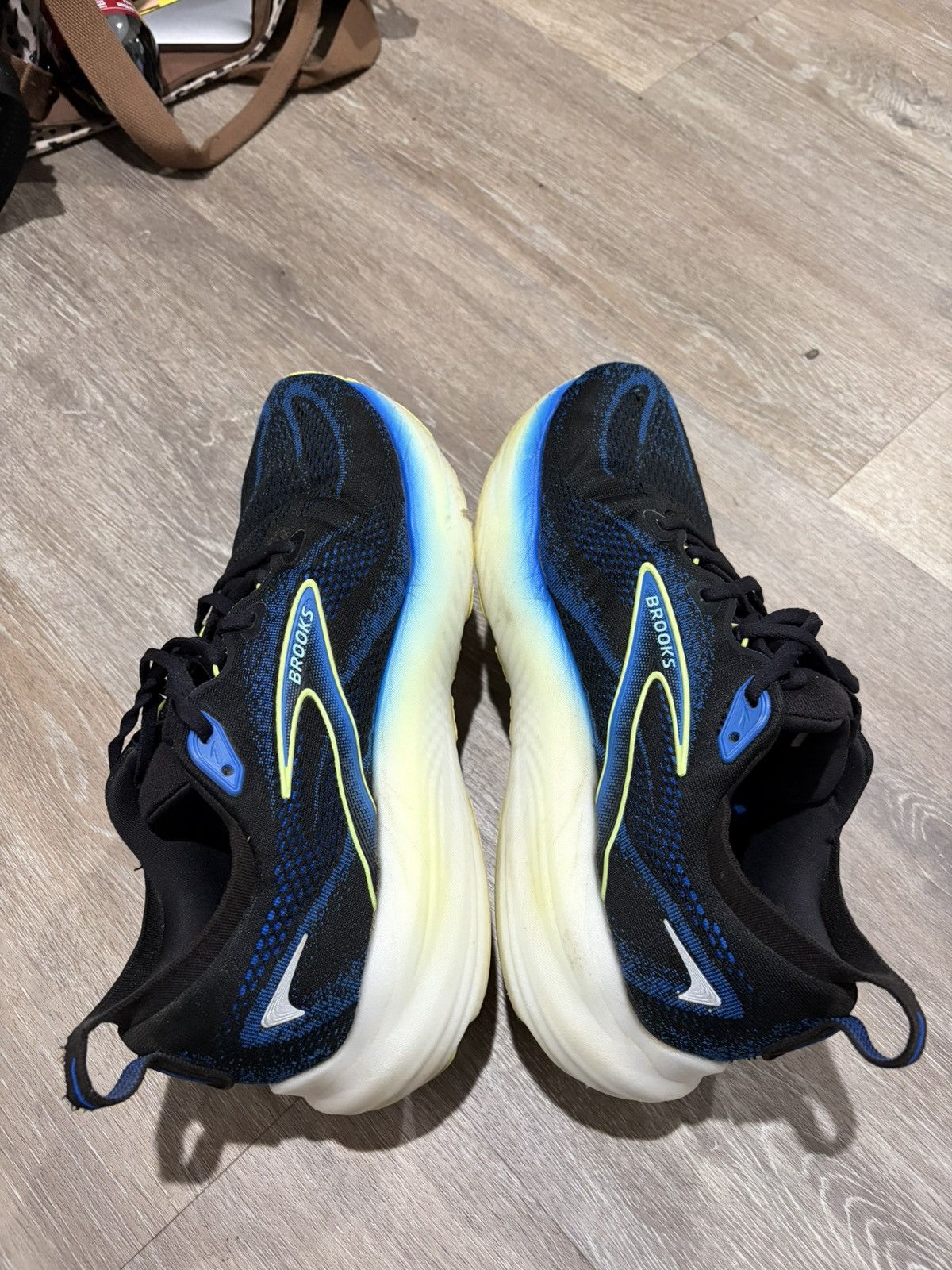 Brooks Brooks Glycerin 22 Running Shoes Black Blue Yellow Size US 11 / EU 44 - 11 Thumbnail