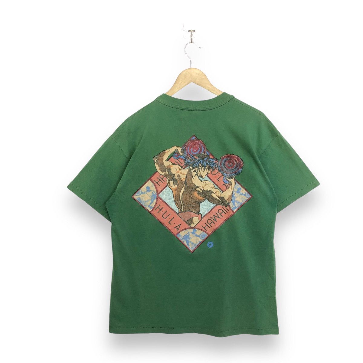 Vintage Vintage LAWA Hawaii Surfing Backhitt Tshirt Size US L / EU 52-54 / 3 - 1 Thumbnail