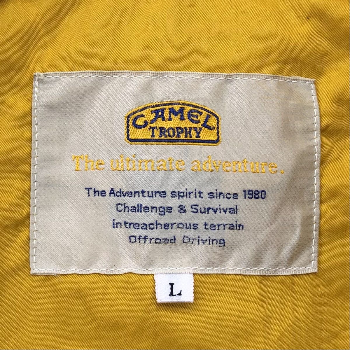 Vintage Vintage 1980 CAMEL TROPHY Reversible Bomber Jacket Size US L / EU 52-54 / 3 - 22 Thumbnail