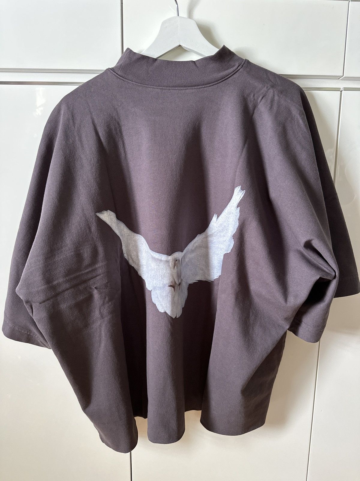 Yeezy Gap Balenciaga dove sale crop T